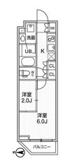 リテラス清澄白河の間取り画像
