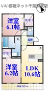 ミラベルコートの間取り画像