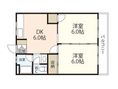新原第5マンションの間取り画像