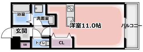 ティアラコート東香里の間取り画像