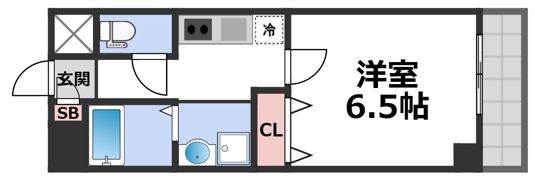 ロイヤルクイーンズパーク関目の間取り画像