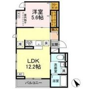 D-ROOM連坊の間取り画像