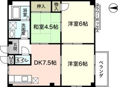 エルディム正堂Ⅰの間取り画像