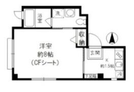 カーサ躑躅ヶ丘の間取り画像