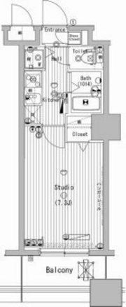 グランド・ガーラ横濱万世町の間取り画像