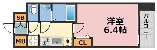 グランカリテ日本橋Ⅱの間取り画像