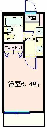 ベルメゾンの間取り画像