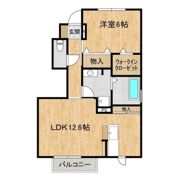 サニーフラットB棟の間取り画像