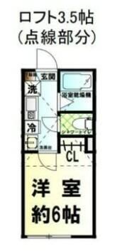 Hermitage Sの間取り画像