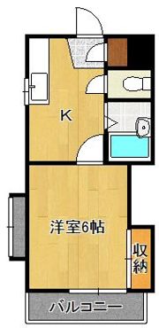 シャトレ下富野の間取り画像