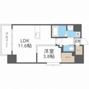 アバンティうめきたの間取り画像