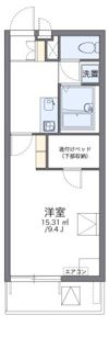 レオパレス太子堂の間取り画像
