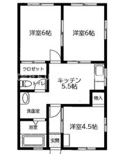 シャトルKの間取り画像