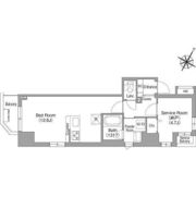 コンフォリア・リヴ関内の間取り画像