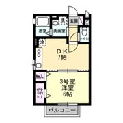 タウンモール飯島の間取り画像