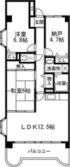 ミーテ・パラッツォ枚方公園の間取り画像
