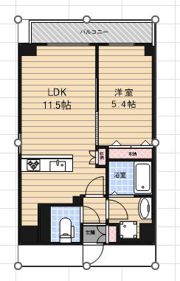 RIDGE王子神谷の間取り画像
