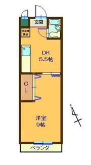サントピアマンションの間取り画像