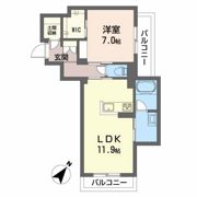 ビラ メゾンの間取り画像