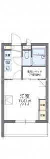 レオパレスラフィーネの間取り画像