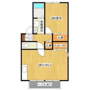 ロイヤルガーデン花畑D棟の間取り画像