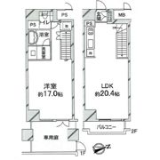 クリスタルブライト天満橋リバーサイドの間取り画像