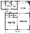 コーポレート北栄の間取り画像