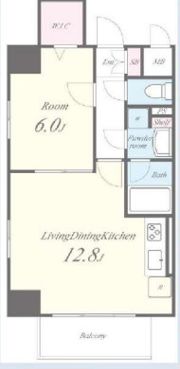 GRAND KUKUNAの間取り画像