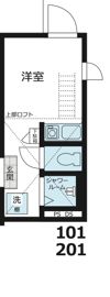 Terrace代々木上原の間取り画像