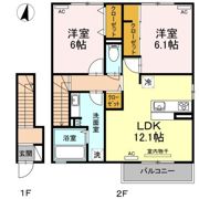 フォンテーヌの間取り画像