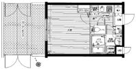 エルミタージュ豪徳寺の間取り画像