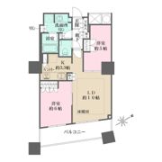 ザ・パークハウス西新宿タワー60の間取り画像