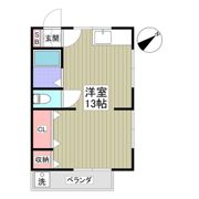 東栄ハイツの間取り画像
