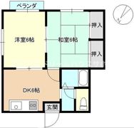 ERハイツ野比の間取り画像