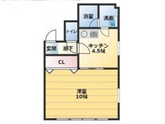 メゾンエースの間取り画像