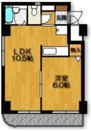 アパートメント今池の間取り画像