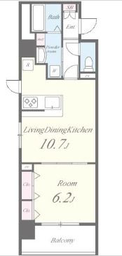 アウラデパリュームの間取り画像