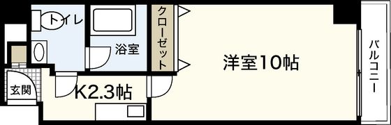 アンプレッシオン十日市の間取り画像
