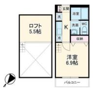 ベルフォーレ菊名Ⅲの間取り画像