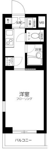 ルーブル学芸大学弐番館の間取り画像