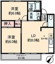 VILLA生原 Iの間取り画像