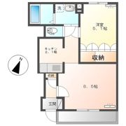 ハピネスベルの間取り画像