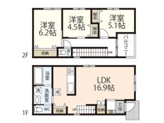 （仮称）plano矢賀 B棟の間取り画像
