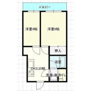ブルーベイhonjo3の間取り画像