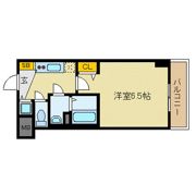プレサンス松屋町駅前の間取り画像