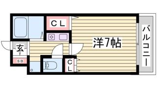 ヴェルディ神戸の間取り画像