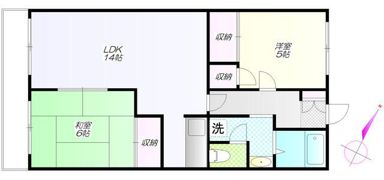 西之台ヴィレッジの間取り画像