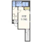 フジパレス三津屋Ⅵ番館の間取り画像