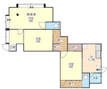 あさひ荘の間取り画像