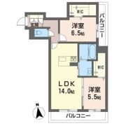 シャーメゾンステージ古川西 A棟の間取り画像